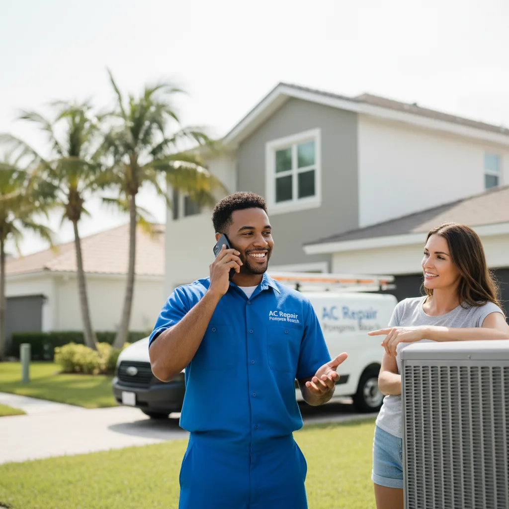 AC Repair Pompano Beach customer support in Silverton